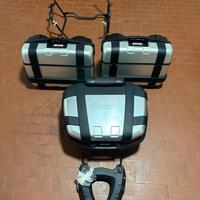 Kit bauletto e valigie laterali Givi Trekker