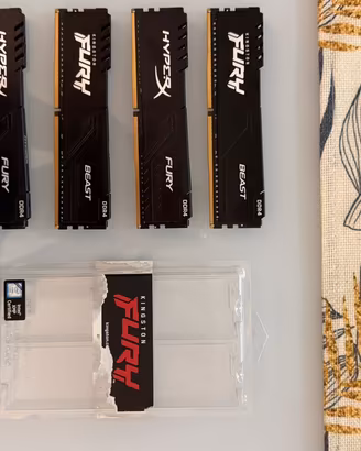96GB RAM DDR4 3200mhz cl16 fury beast 16x2 32x2