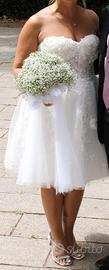 vestito da sposa corto
