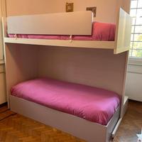 LETTO  A CASTELLO CON STRUTTURA