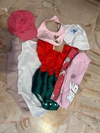 ABBIGLIAMENTO NEONATA, 9/12 mesi.