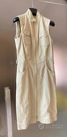 Abito Moncler color sabbia tg 40