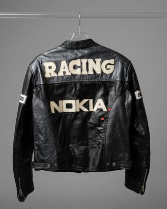 Giacca in pelle Nokia Racing - M donna