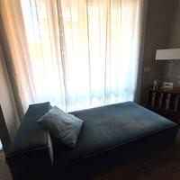 Chaise longue in velluto