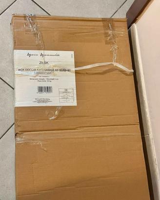 Box doccia angolare in vetro
