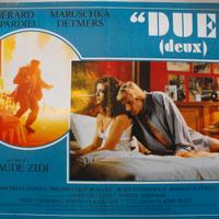 Due (Deux) Zidi Depardieu 4 fotob.+ 1 locand 1989.