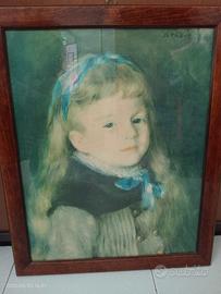 Quadro cornice in radica Renoir