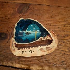 Conchiglia ricordo  di Capri vintage anni '60