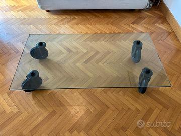 Tavolo  vetro Fontana Arte  Gae Aulenti
