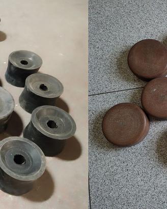 Pistone intonacatrice pompa malta 80, 100, 110 mm