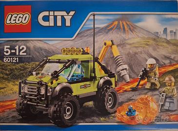LEGO City 60121 – Volcano Exploration Truck nuovo