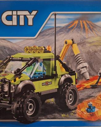 LEGO City 60121 – Volcano Exploration Truck nuovo