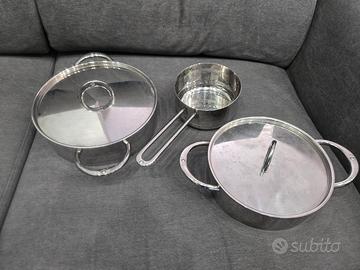 Set 5 pezzi padelle/pentole PINTI 1929 (3+ 2cop.)