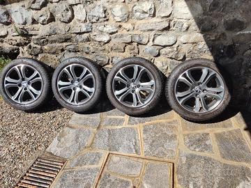 Cerchi in lega Peugeot 208 con pneumatici neve