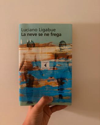 Libro la neve se ne frega di Luciano Ligabue