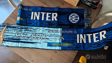 Due sciarpe Inter v Lazio finale 2026