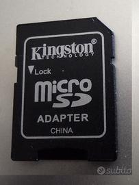 adattatore lettore Kingston micro sd