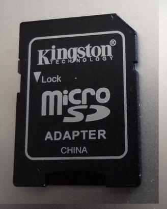 adattatore lettore Kingston micro sd
