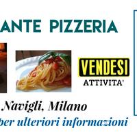 303/25 RISTORANTE PIZZERIA mq 100 in zona Navigli