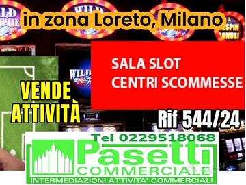 SALA SLOT CON SCOMMESSE SNAI in zona Loreto