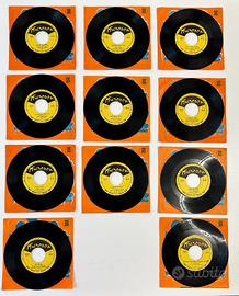 LOTTO DI 11 VINILI VINILE LP 45 GIRI 7" MICROSON