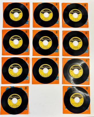 LOTTO DI 11 VINILI VINILE LP 45 GIRI 7" MICROSON