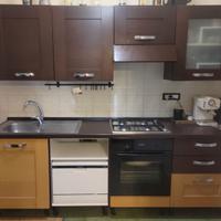 Cucina + Lavastoviglie Candy 6C + Frigo Indesit