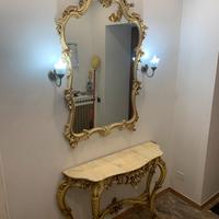 Consolle e specchio stile Veneziano