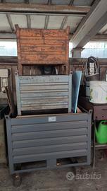 Cassoni contenitori in lamiera 