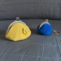 Portamonete fatti a mano all’uncinetto