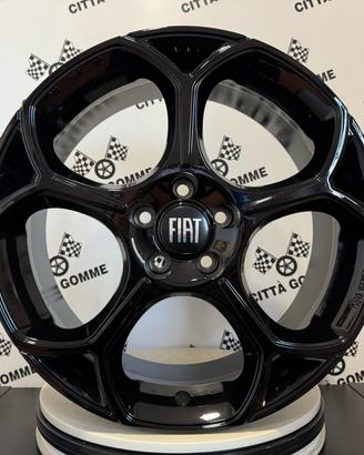 SET 4 CERCHI IN LEGA FIAT 500X CROMA da 18"