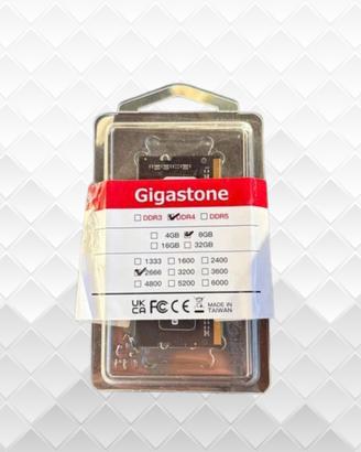 Gigastone DDR4 8GB 2666MHz SO-DIMM Laptop