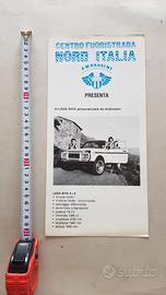 Lada Niva 4x4 Ambrosini depliant italiano auto