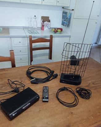 decoder telecomando antenna e cavi