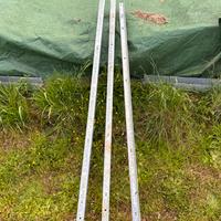 Pali per recinzione in ferro zincato