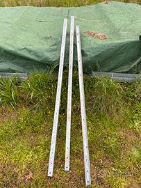 Pali per recinzione in ferro zincato