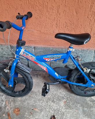 bici 14" blu