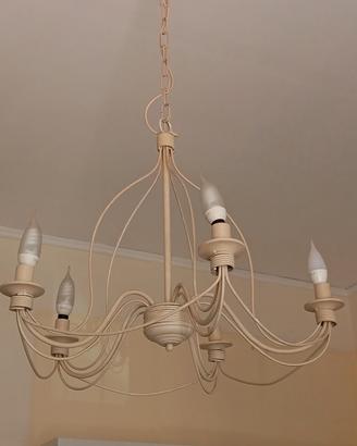 Lampadario in ferro