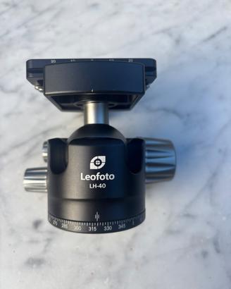Testa Treppiedi Leofoto Lh 40