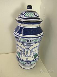 Albarello vaso pot Bottega Riccardo Gatti Faenza