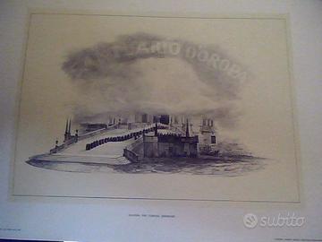 litografie/stampe del santuario di Oropa (BI)