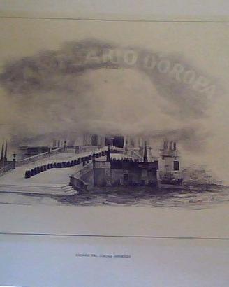 litografie/stampe del santuario di Oropa (BI)