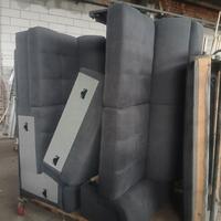 Divano letto ad Angolo grigio