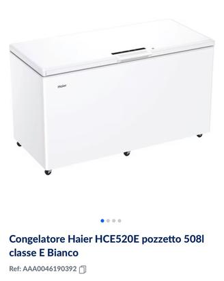 ❄️ CONGELATORE HAIER HCE520E – NUOVO IMBALLATO ❄️