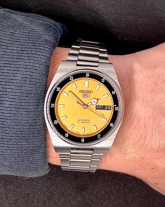 Seiko 5 automatic vintage Gennaio 1998  railway