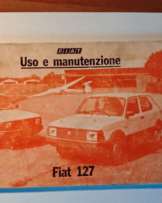 Librettino uso manutenzione Fiat 127