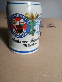 Boccale Paulaner ceramica