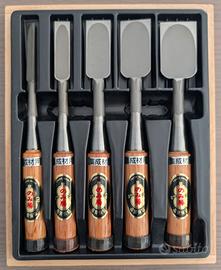 Set 5 Scalpelli Giapponesi Professionali Nomikatsu