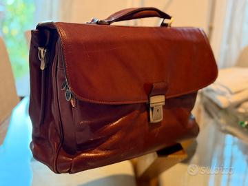 Borsa cartella professionale in pelle