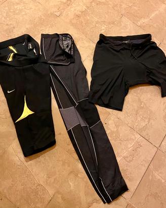 3 pantaloni uomo per bicicletta